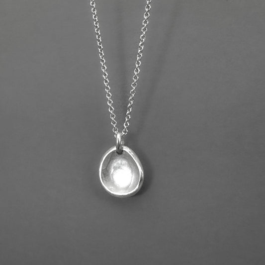 Sterling Silver Medallion Coin Pendant Necklace