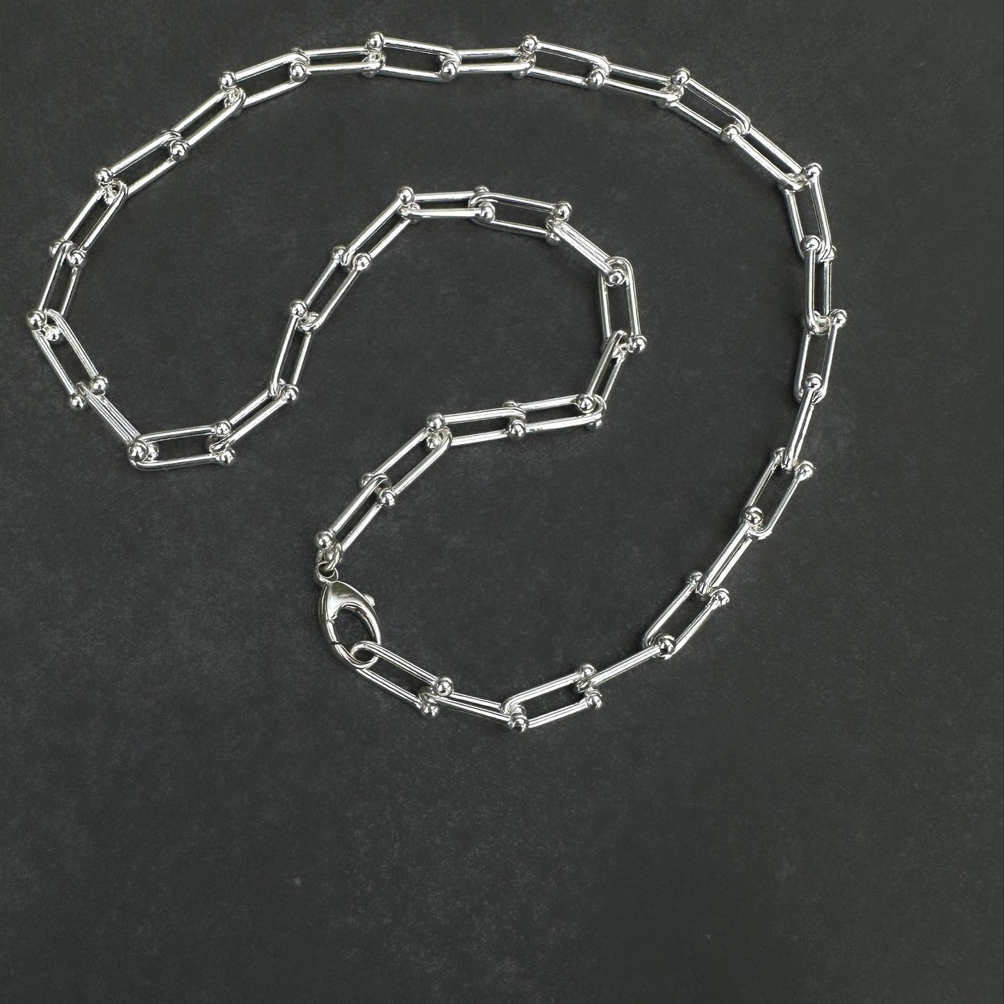 Foundation Jax Chain Necklace Sterling Silver, 5.25mm