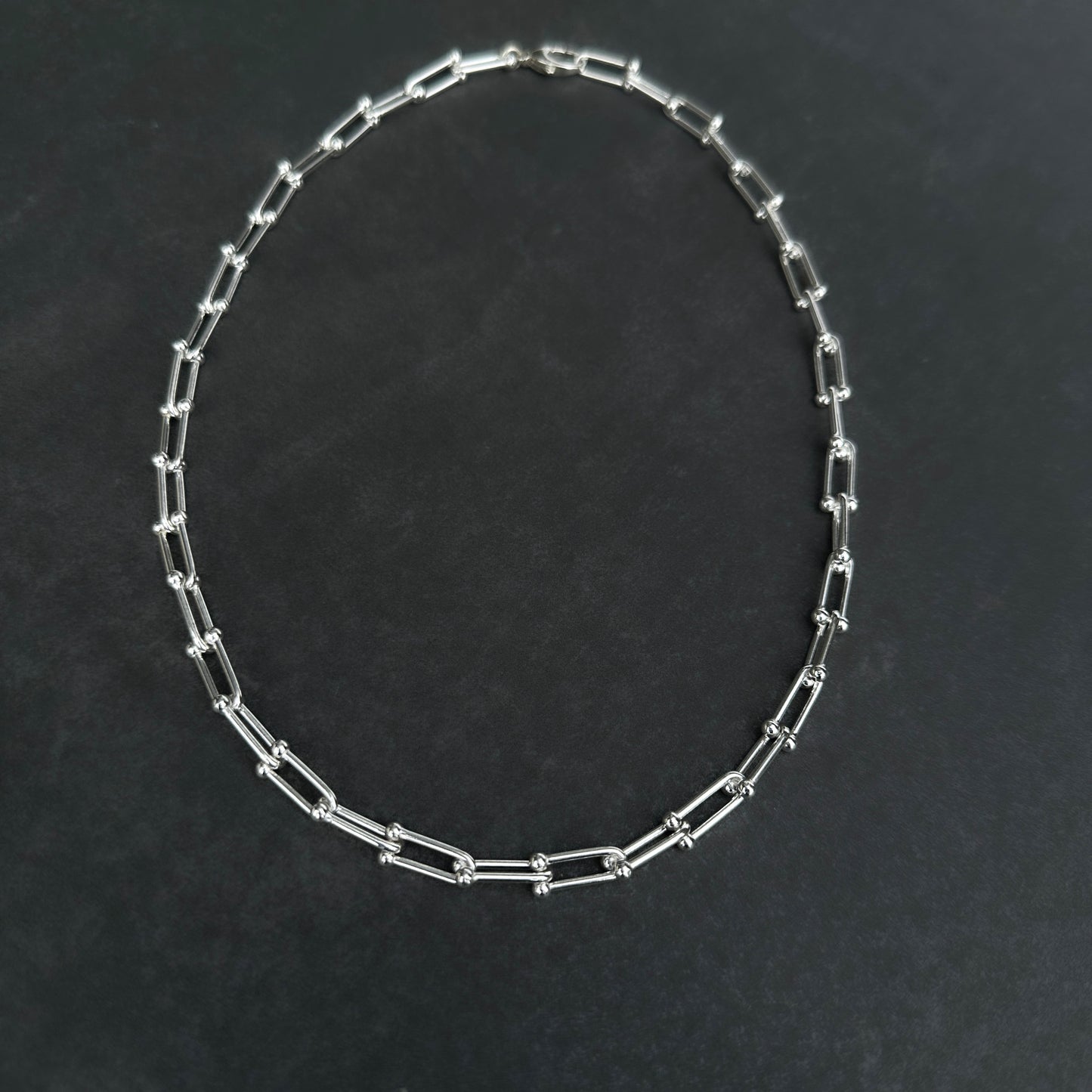 Foundation Jax Chain Necklace Sterling Silver, 5.25mm