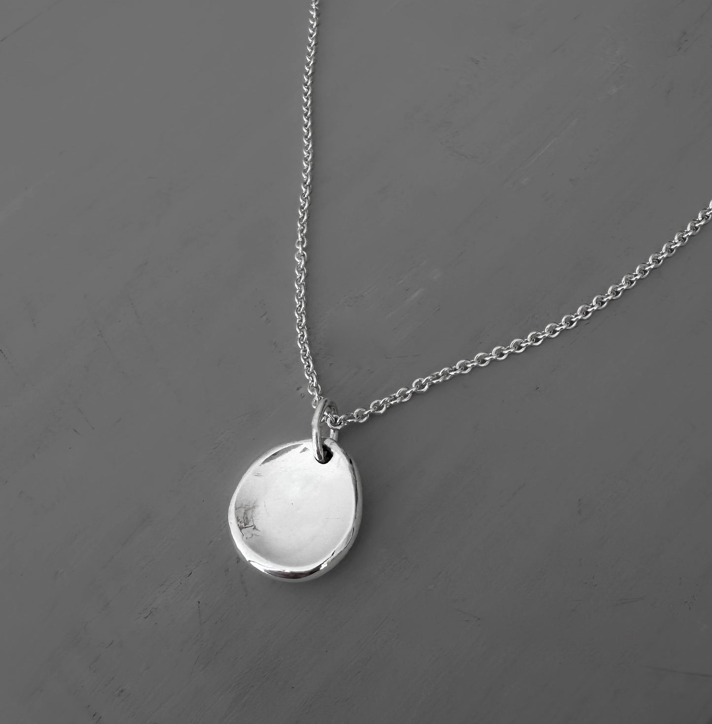 Sterling Silver Medallion Coin Pendant Necklace