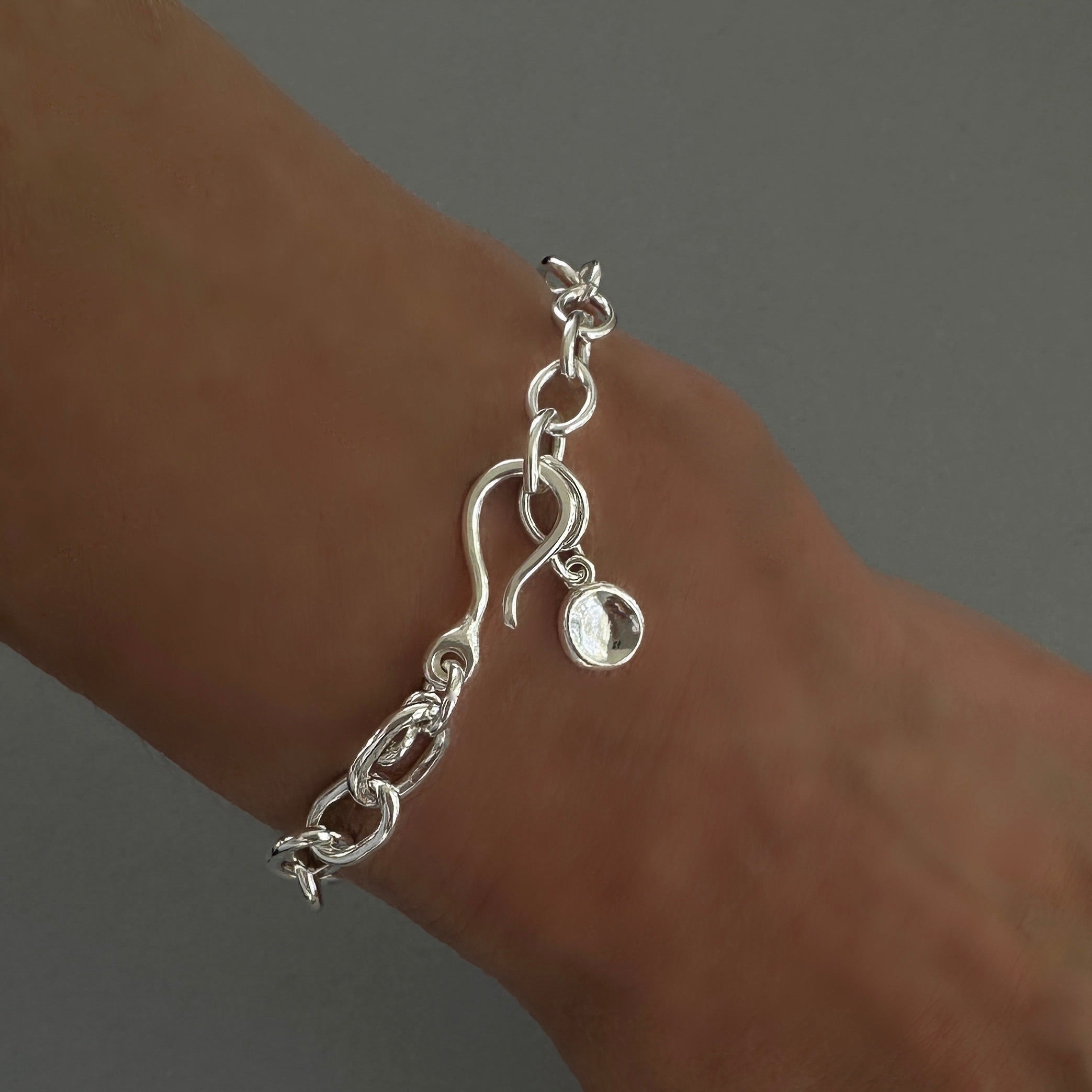 Chunky Sterling Silver Cable Chain Bracelet | Lori Nunis Jewelry