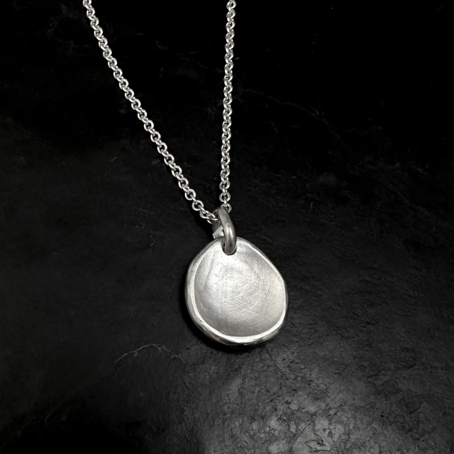 Sterling Silver Medallion Coin Pendant Necklace
