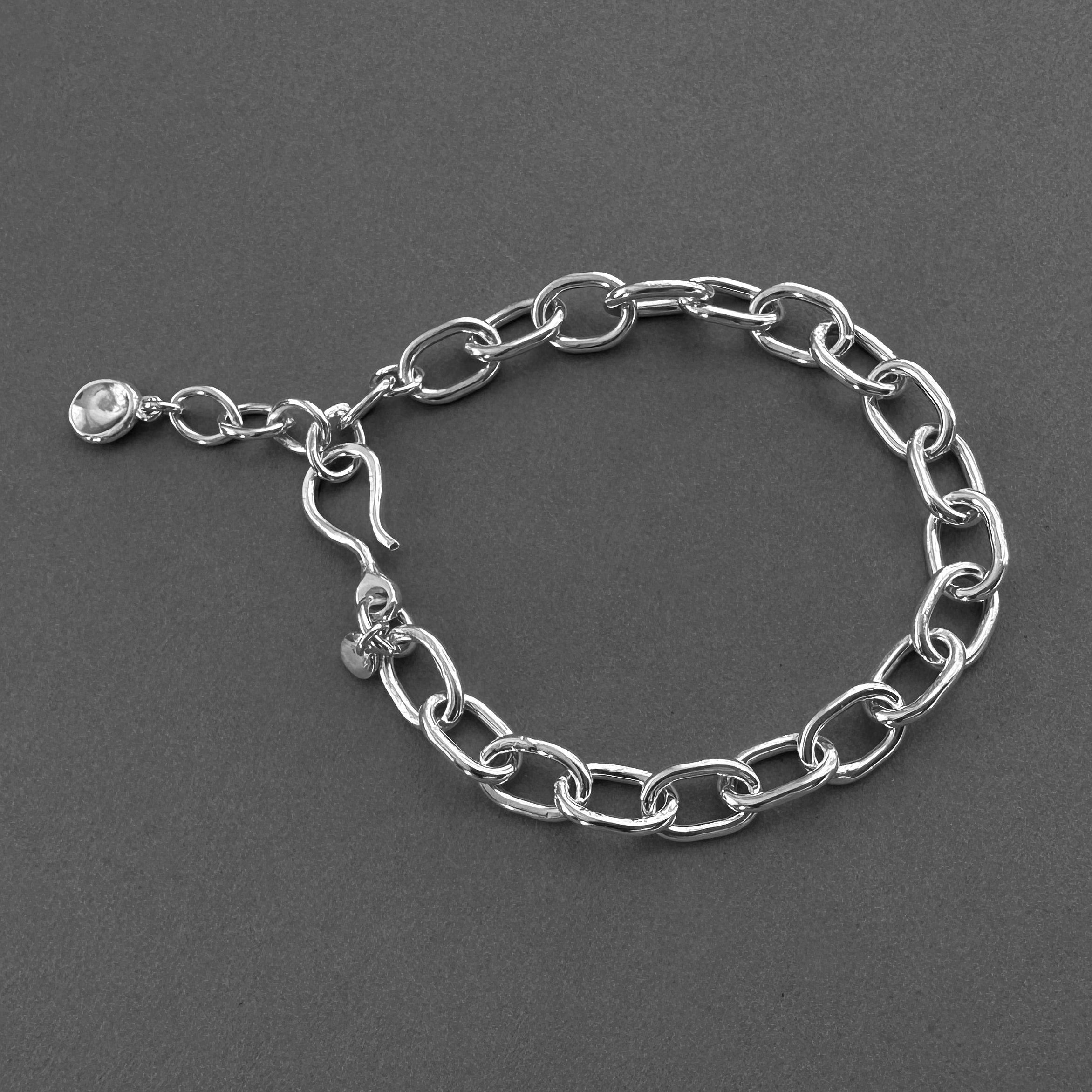 Chunky Sterling Silver Cable Chain Bracelet | Lori Nunis Jewelry