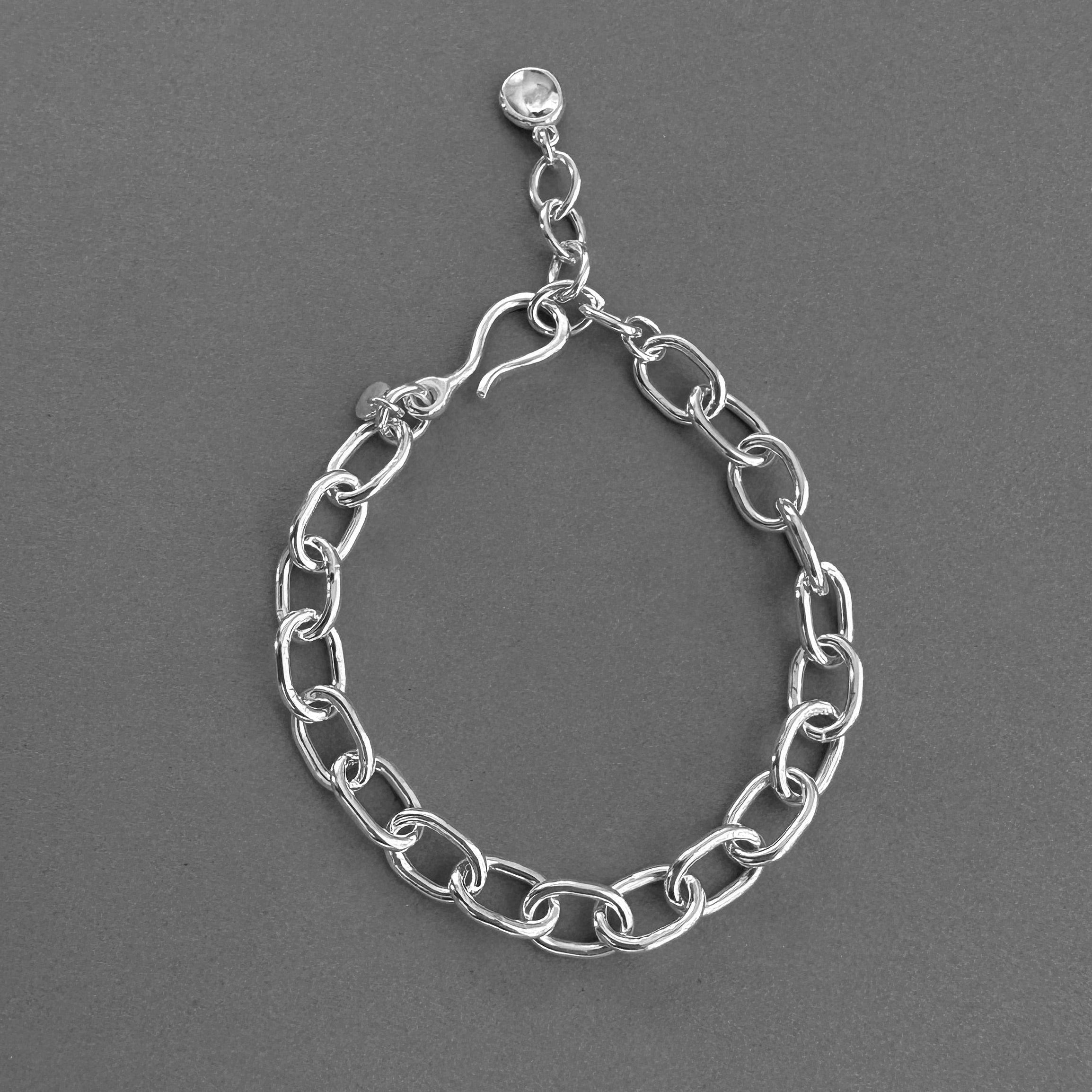 Chunky Sterling Silver Cable Chain Bracelet | Lori Nunis Jewelry
