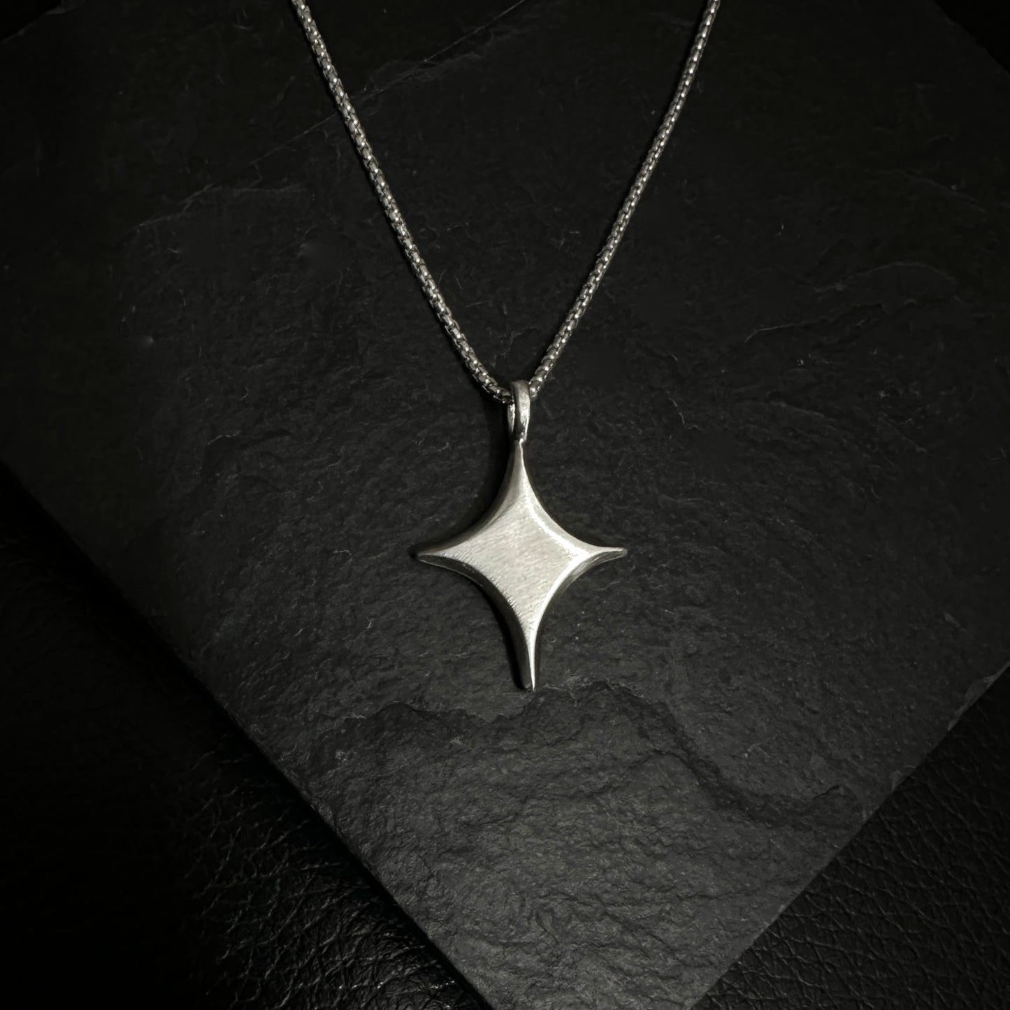 Sterling Silver North Star Necklace