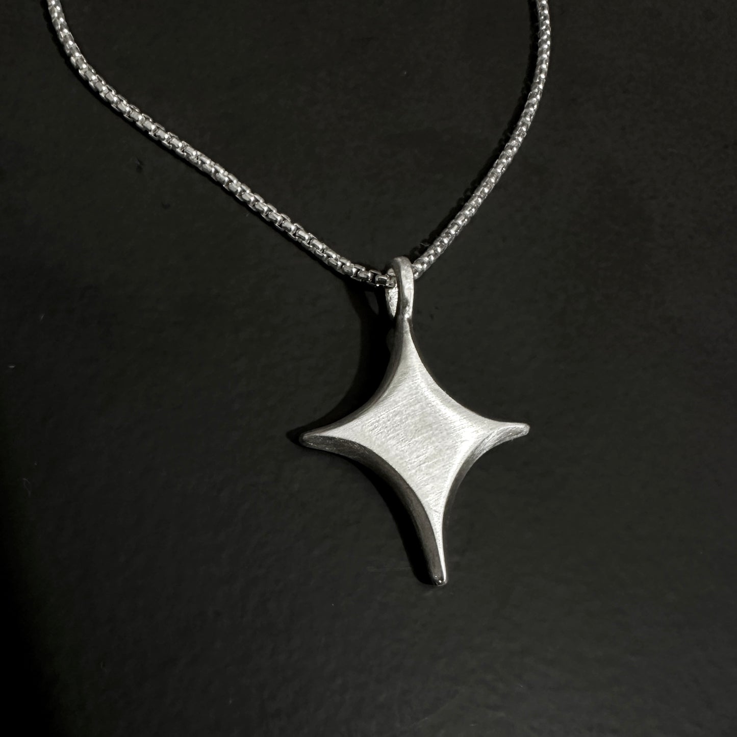 Sterling Silver North Star Necklace