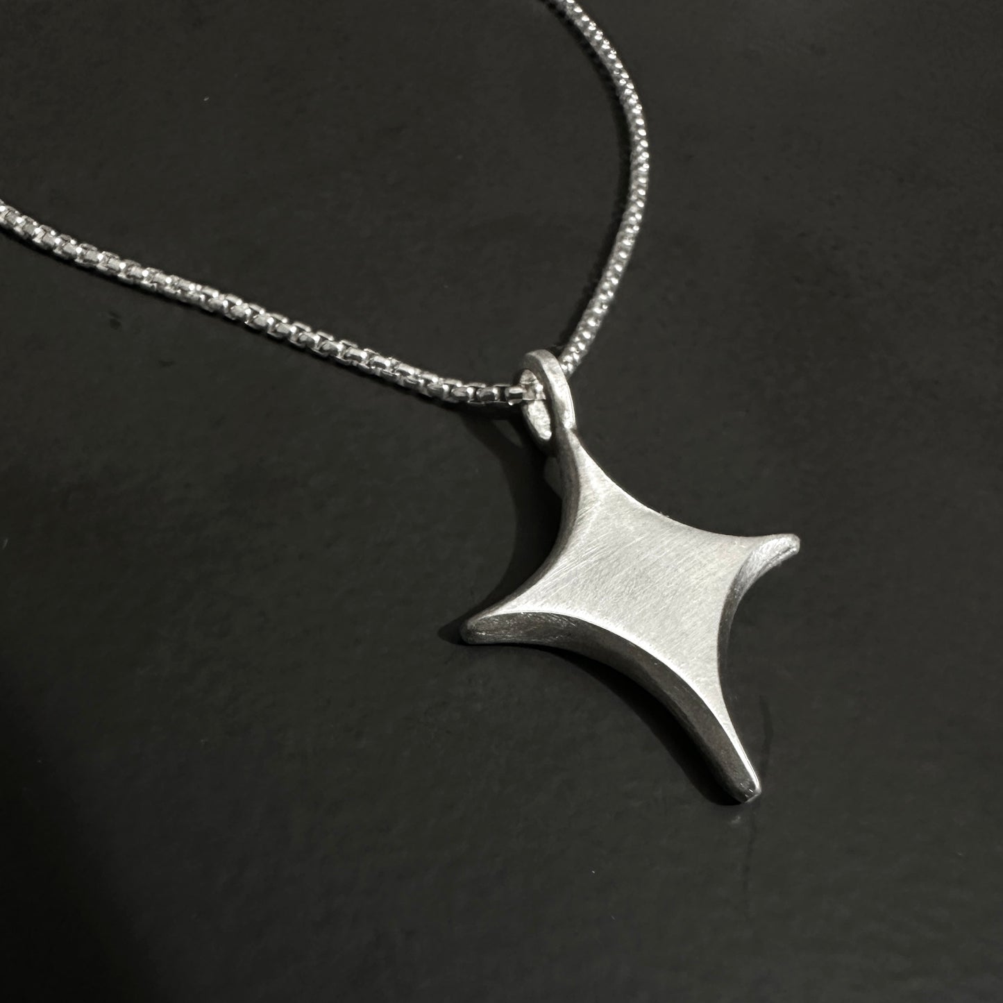 Sterling Silver North Star Necklace