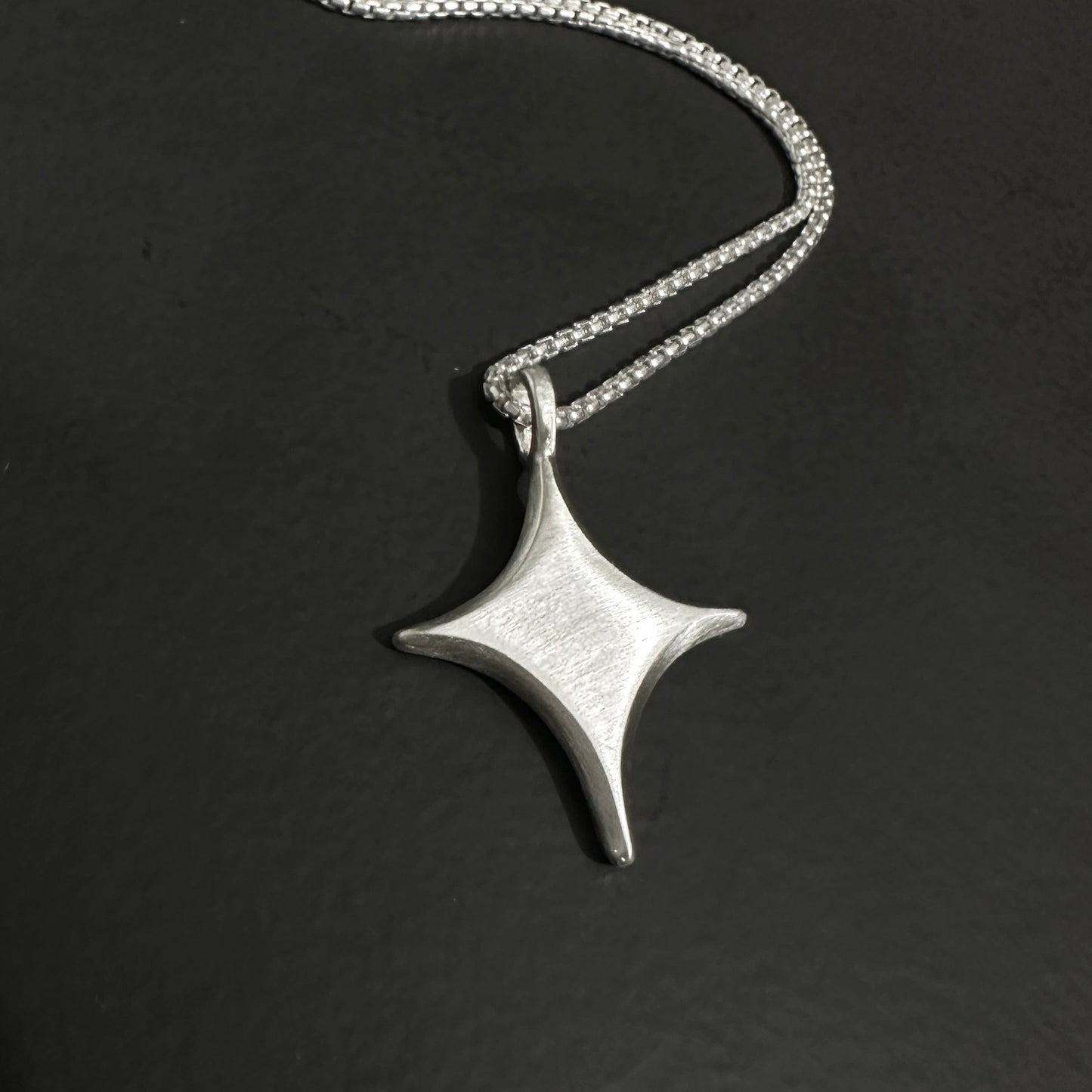 Sterling Silver North Star Necklace