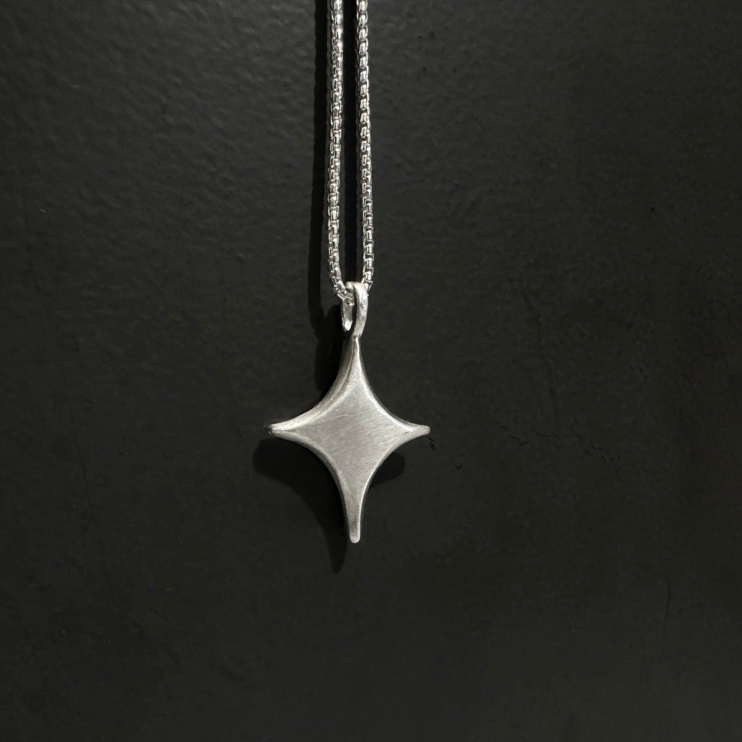 Sterling Silver North Star Necklace