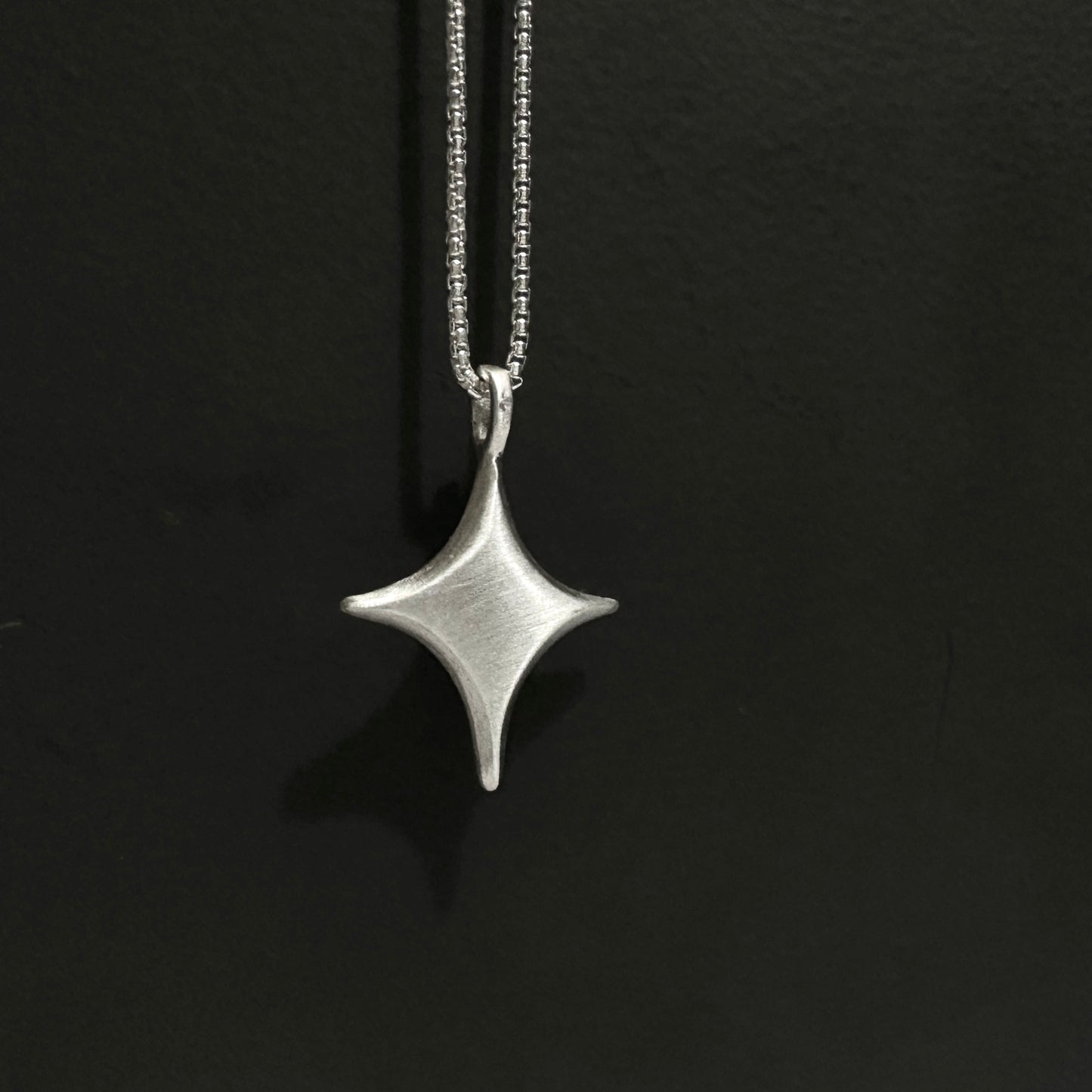 Sterling Silver North Star Necklace