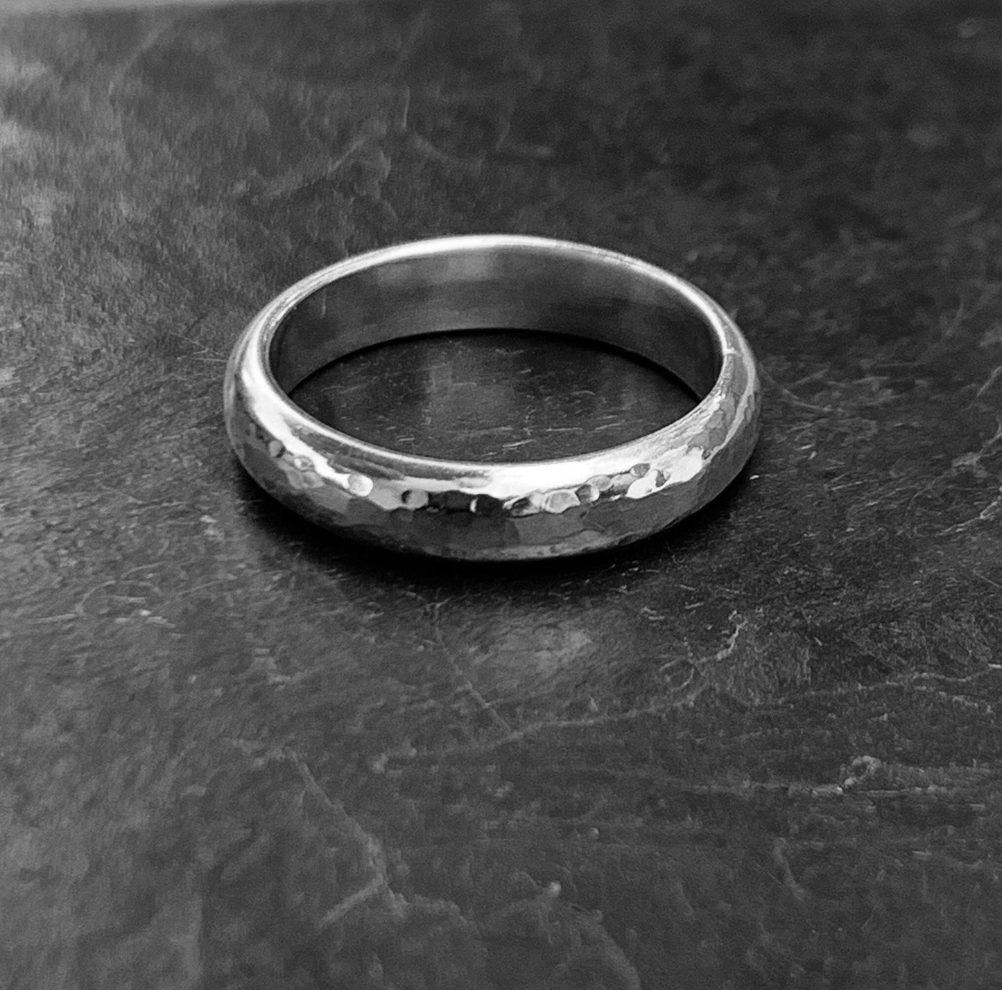 Sterling Silver Ring Band Set